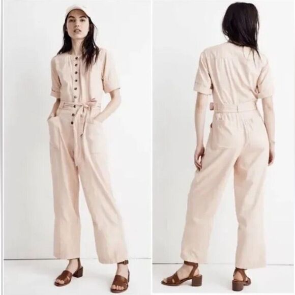 Madewell Topstitch Coverall Size 6 - Picture 1 of 7